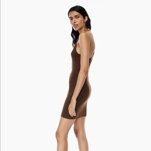 ⭐️SOLD⭐️ Aritzia Babaton Sculpt Knit Halter Dress - Picture 5 of 8